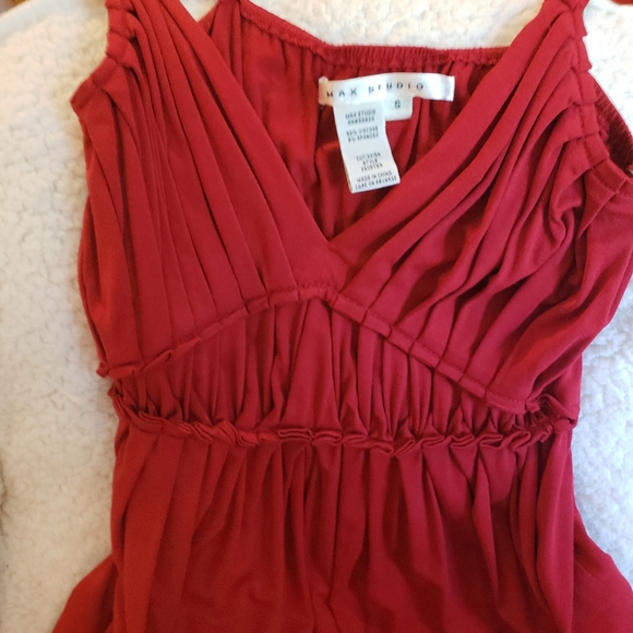 Red Maxi dress. S - Picture 11 of 11